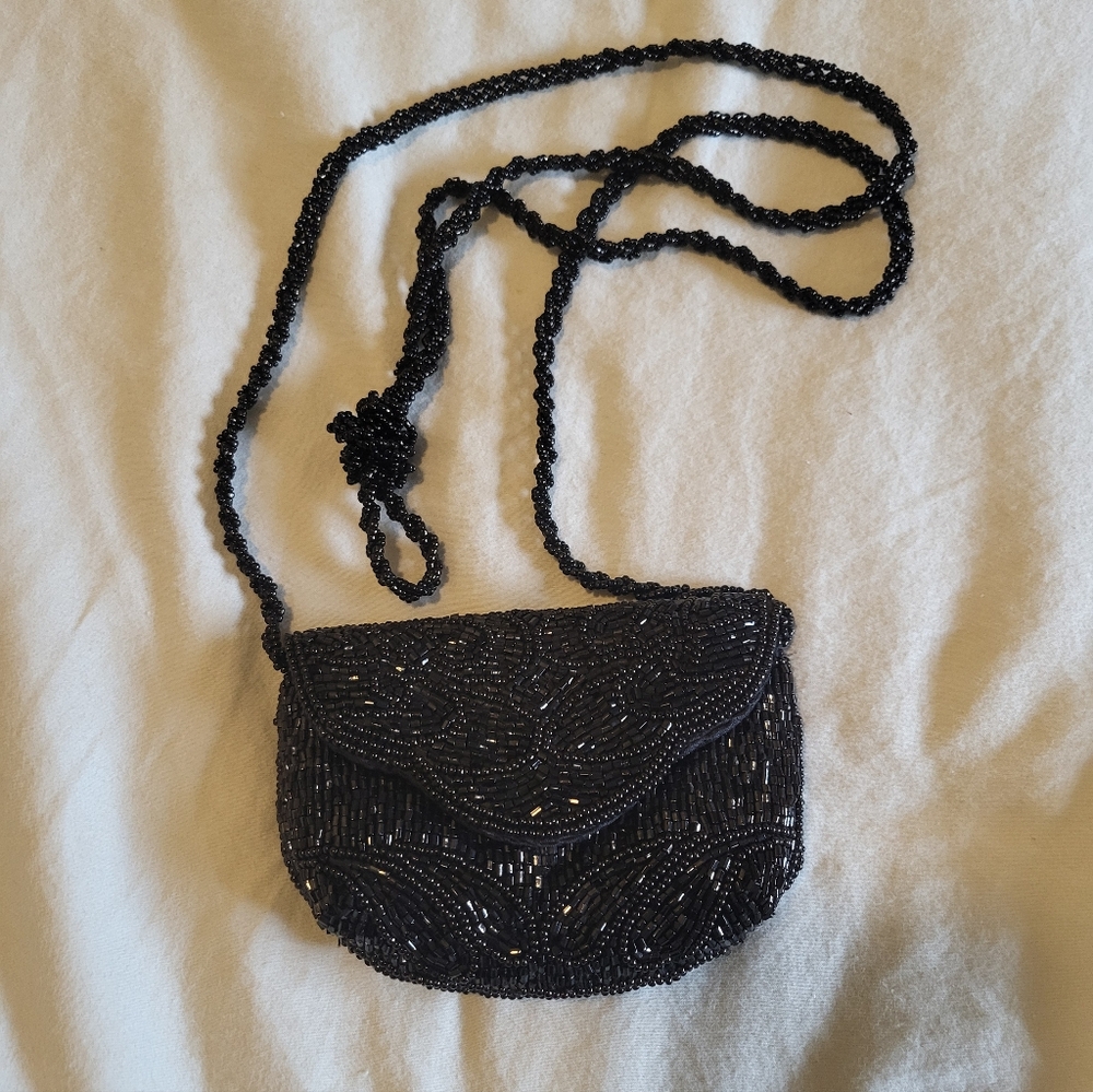 Elegant Sequin Beaded Bag